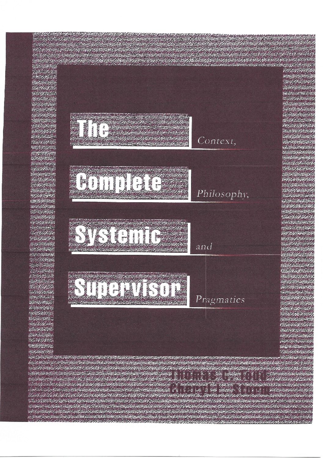 Case Consultation Stories Told About Stories 2002