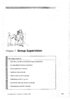 Group Supervision