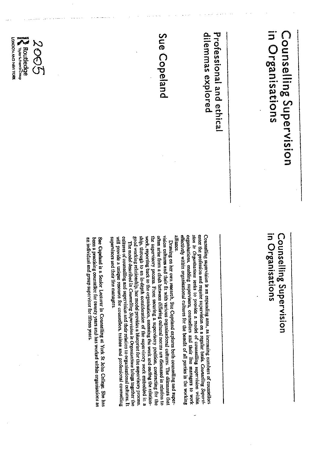 Mentor, Coach, Consultant or Supervisor