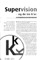 Supervision De 3 K’er